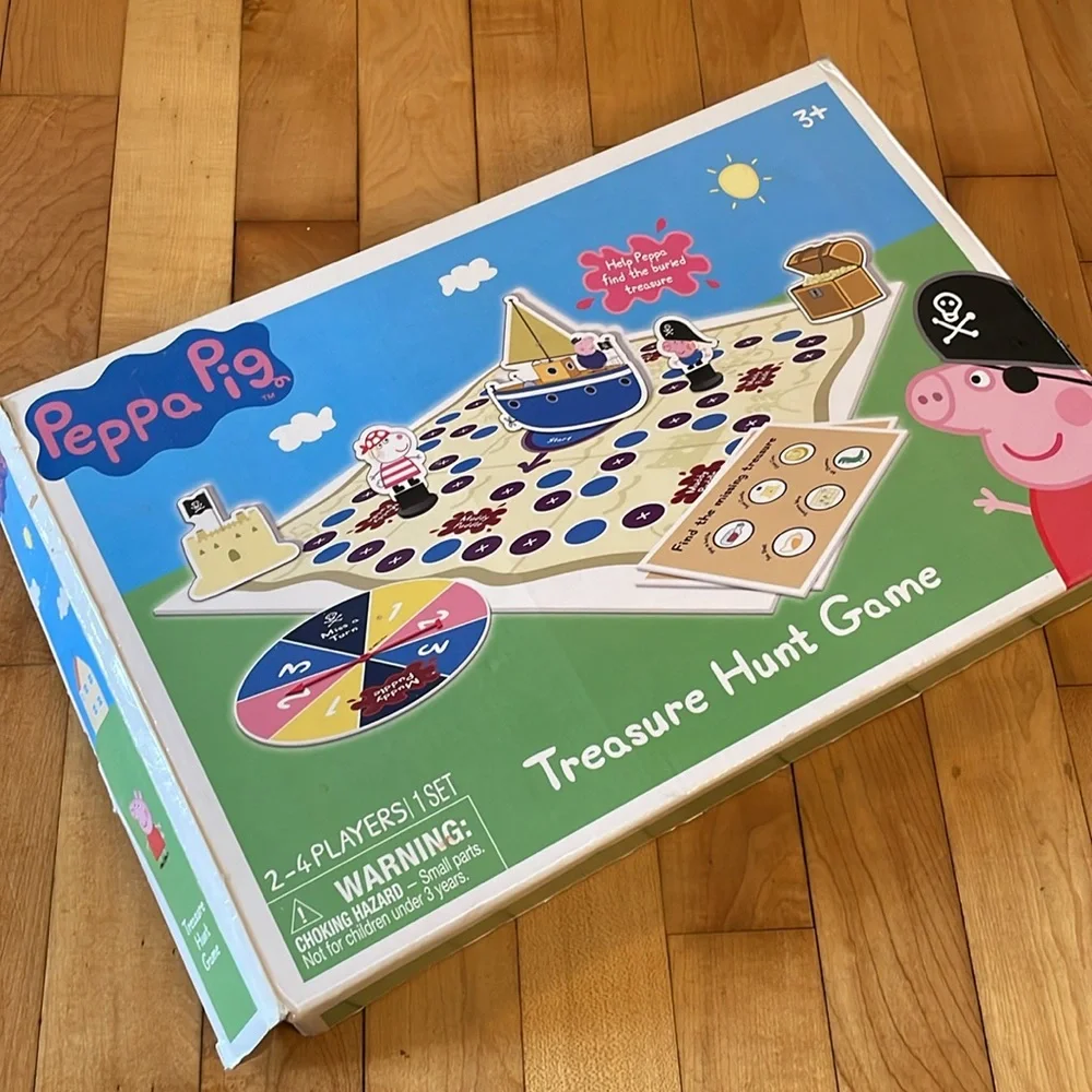 Peppa Pig Treasure Hunt Game - Complete